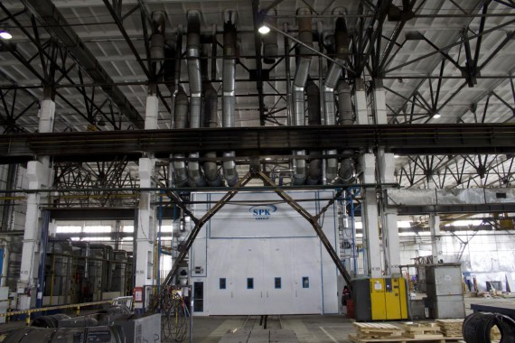 Покрасочно-сушильная камера для трубопроводов SPK-15.8.6, г. Челябинск Покрасочно-сушильная камера для трубопроводов SPK-15.8.6, г. Челябинск