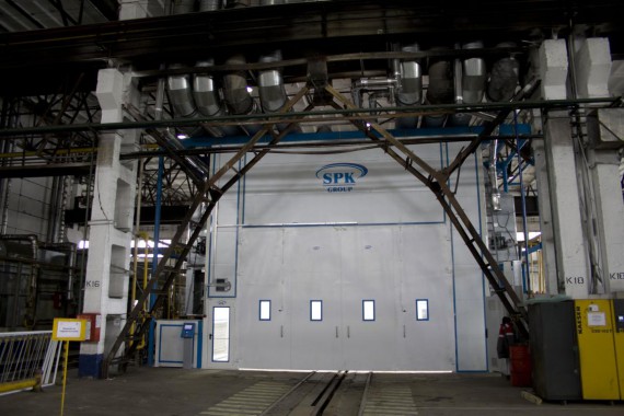 Покрасочно-сушильная камера для трубопроводов SPK-15.8.6, г. Челябинск Покрасочно-сушильная камера для трубопроводов SPK-15.8.6, г. Челябинск