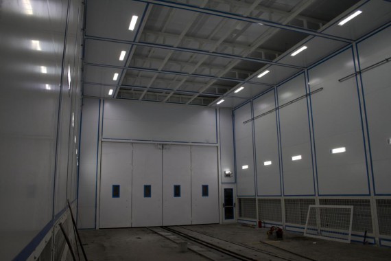 Покрасочно-сушильная камера для трубопроводов SPK-15.8.6, г. Челябинск Покрасочно-сушильная камера для трубопроводов SPK-15.8.6, г. Челябинск