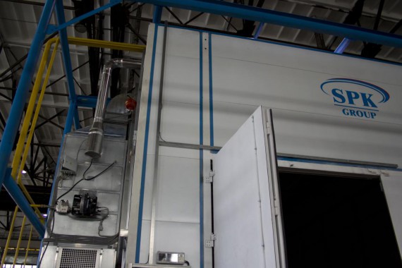 Покрасочно-сушильная камера для трубопроводов SPK-15.8.6, г. Челябинск Покрасочно-сушильная камера для трубопроводов SPK-15.8.6, г. Челябинск
