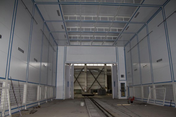 Покрасочно-сушильная камера для трубопроводов SPK-15.8.6, г. Челябинск Покрасочно-сушильная камера для трубопроводов SPK-15.8.6, г. Челябинск