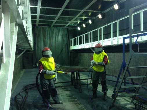 Уличная дробеструйная камера SPK-24.6.5 Уличная дробеструйная камера SPK-24.6.5