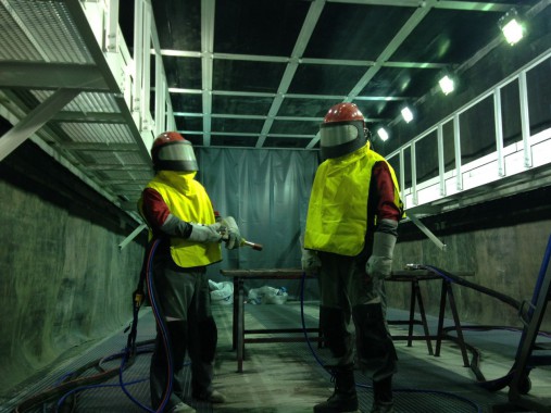 Уличная дробеструйная камера SPK-24.6.5 Уличная дробеструйная камера SPK-24.6.5