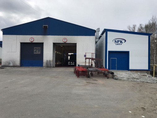 Уличная дробеструйная камера SPK-24.6.5 Уличная дробеструйная камера SPK-24.6.5