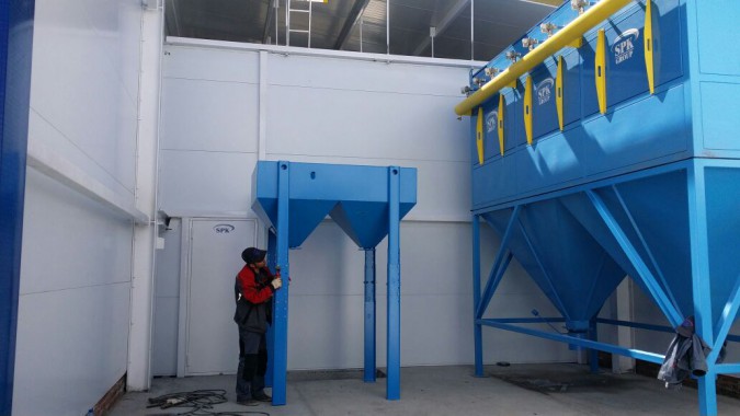 Уличная дробеструйная камера SPK-24.6.5 Уличная дробеструйная камера SPK-24.6.5