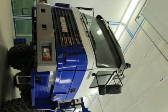 Покрасочно-сушильная камера для колесной буровой техники SPK-24.7.6 Покрасочно-сушильная камера для колесной буровой техники SPK-24.7.6