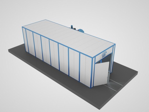 Дробеструйная камера проходного типа SPK – Р 17.6.5 Дробеструйная камера проходного типа SPK – Р 17.6.5