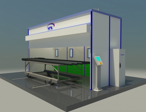Окрасочно-сушильная камера SPK-7.3.3 Окрасочно-сушильная камера SPK-7.3.3