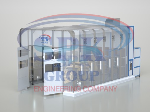 Окрасочная телескопическая камера SPK - 10.6.6