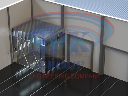 Телескопическая окрасочно-сушильная камера SPK-16.5.5 Телескопическая окрасочно-сушильная камера SPK-16.5.5