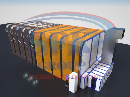 Окрасочная телескопическая камера SPK 7.6.5 Окрасочная телескопическая камера SPK 7.6.5