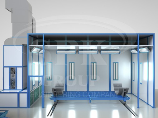 Окрасочно-сушильная камера тупикового типа SРК - 5.8.4 Окрасочно-сушильная камера тупикового типа SРК - 5.8.4