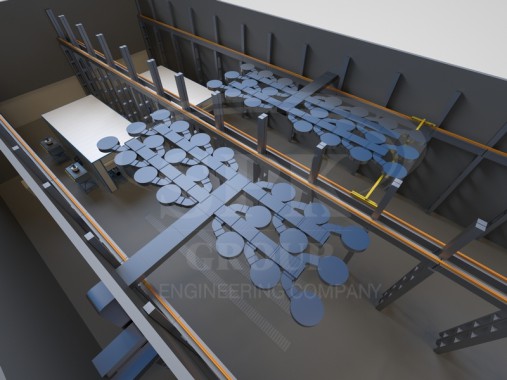 Открытая зона окраски SPK-Z 18.7,5. Комплекс подготовки и окраски поверхности SPK