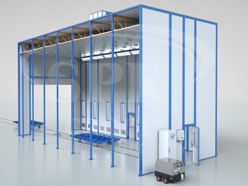 Камера подготовки поверхности под окраску SPK - 15.6.7.  Камера подготовки поверхности под окраску SPK - 15.6.7.