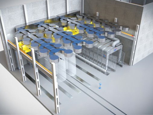 Зона открытой окраски Z-18.12.11 и окрасочно-сушильная камера SPK-17.11.7 Зона открытой окраски Z-18.12.11 и окрасочно-сушильная камера SPK-17.11.7