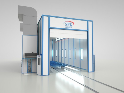 Окрасочно-сушильная камера тупикового типа SPK-14.5.4 Окрасочно-сушильная камера тупикового типа SPK-14.5.4