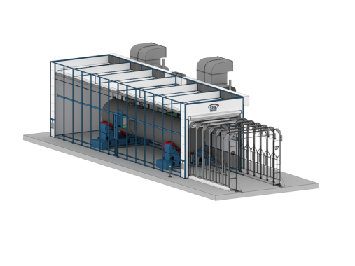 Окрасочно-сушильная камера тупикового типа SРК - 32.8.8 Окрасочно-сушильная камера тупикового типа SРК - 32.8.8