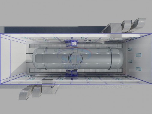 Покрасочно-сушильная камера для цистерн SPK-18.6.6 Покрасочно-сушильная камера для цистерн SPK-18.6.6
