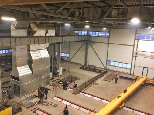 Зона открытой окраски для металлоконструкций SPK-Z 18.7 Зона открытой окраски для металлоконструкций SPK-Z 18.7