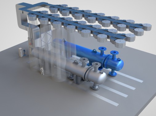 Проходная покрасочно-сушильная камера для троллейбусов SPK-22.6.5 Проходная покрасочно-сушильная камера для троллейбусов SPK-22.6.5