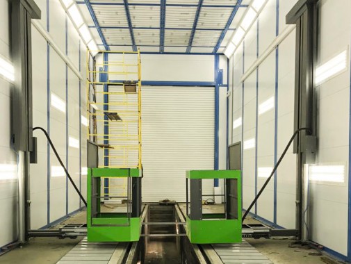 Покрасочно-сушильная камера для ж/д вагонов SPK-36.6.7, г. Рузаевка Покрасочно-сушильная камера для ж/д вагонов SPK-36.6.7, г. Рузаевка