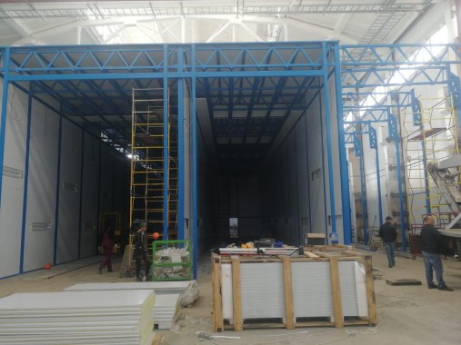 Комплекс подготовки, покраски и сушки для трамвайных вагонов, г. Тверь Комплекс подготовки, покраски и сушки для трамвайных вагонов, г. Тверь