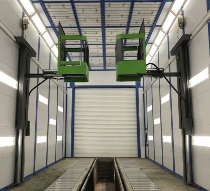 Покрасочно-сушильная камера для ж/д вагонов SPK-36.6.7, г. Рузаевка Покрасочно-сушильная камера для ж/д вагонов SPK-36.6.7, г. Рузаевка