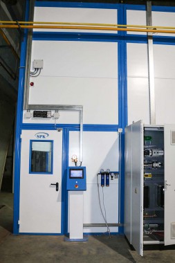 Камера покраски и сушки для спецтехники SPK-P 12.5.4 Камера покраски и сушки для спецтехники SPK-P 12.5.4