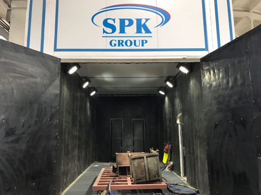 Дробеструйная камера для сельскохозяйственной техники SPK-8.4.4