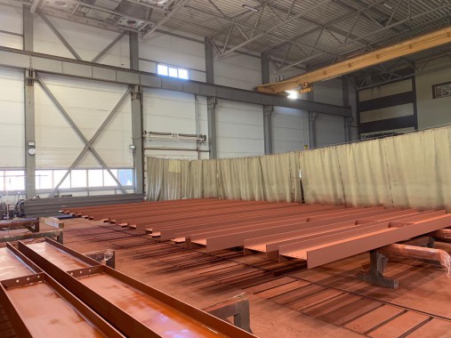 Зона открытой окраски для металлоконструкций SPK-Z 18.7 Зона открытой окраски для металлоконструкций SPK-Z 18.7