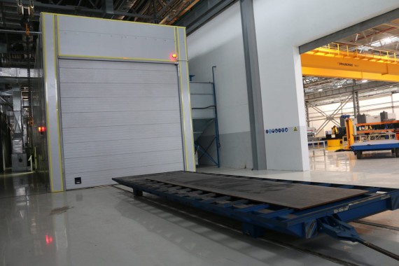 Комплекс подготовки, покраски и сушки для военной техники. Камера подготовки к покраске SPK-15.6.6