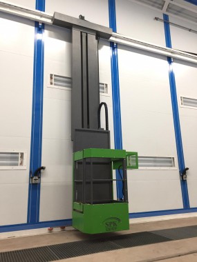 Проходная камера для окраски и сушки кузовов электровозов SPK-P 22.6.7