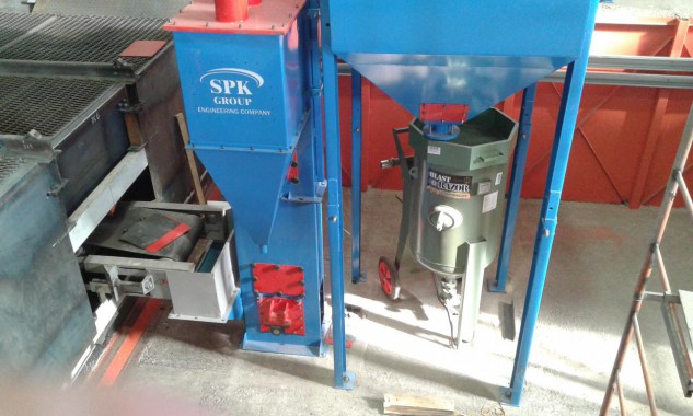 Разработка, изготовление и поставка системы рекуперации дроби и вентиляционно-фильтровальной установки для оснащения дробеструйной камеры