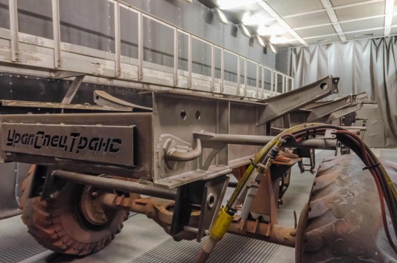 Уличная дробеструйная камера SPK-24.6.5 Уличная дробеструйная камера SPK-24.6.5