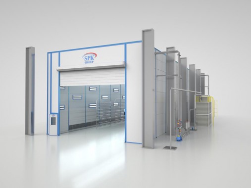 Комплекс подготовки, покраски и проверки герметичности SPK-54.30.8 Комплекс подготовки, покраски и проверки герметичности SPK-54.30.8