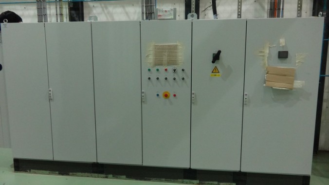 Электровозосборочный завод г. Астана (Казахстан). Камера окраски для локомотивов.