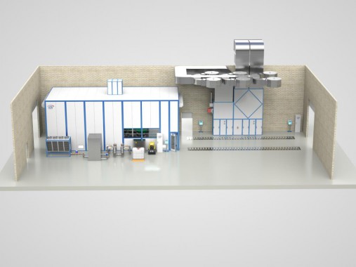 Зона открытой окраски для спецтехники SPK-Z 9.6.8 Зона открытой окраски для спецтехники SPK-Z 9.6.8