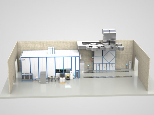 Зона открытой окраски для спецтехники SPK-Z 9.6.8 Зона открытой окраски для спецтехники SPK-Z 9.6.8