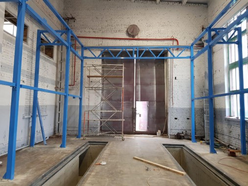 Комплекс подготовки, мойки и окраски поверхности для изделий машиностроительного комплекса, г. В. Луки Комплекс подготовки, мойки и окраски поверхности для изделий машиностроительного комплекса, г. В. Луки