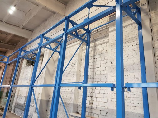 Комплекс подготовки, мойки и окраски поверхности для изделий машиностроительного комплекса, г. В. Луки Комплекс подготовки, мойки и окраски поверхности для изделий машиностроительного комплекса, г. В. Луки