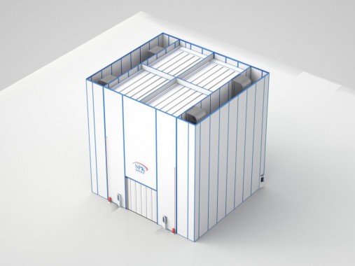 Окрасочно-сушильная камера уличного типа SРК - 16.12.18 Окрасочно-сушильная камера уличного типа SРК - 16.12.18