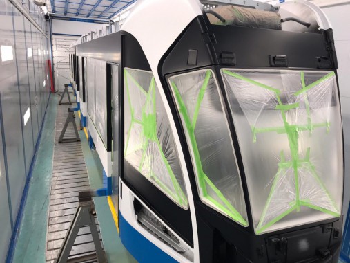 Комплекс подготовки, покраски и сушки для трамвайных вагонов, г. Тверь Комплекс подготовки, покраски и сушки для трамвайных вагонов, г. Тверь