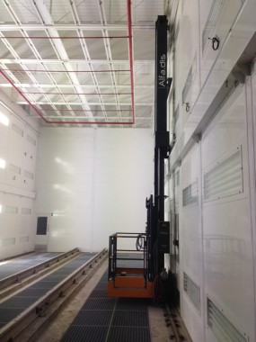 Электровозосборочный завод г. Астана (Казахстан). Камера окраски для локомотивов.