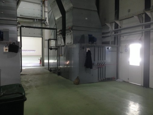 Электровозосборочный завод. Окрасочно-сушильная камера для ж/д.