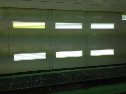 Электровозосборочный завод. Окрасочно-сушильная камера для ж/д.