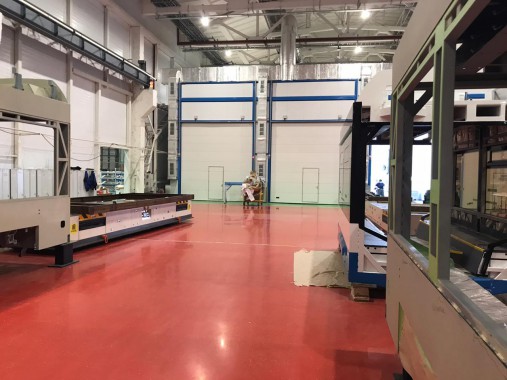 Комплекс подготовки, покраски и сушки для трамвайных вагонов, г. Тверь Комплекс подготовки, покраски и сушки для трамвайных вагонов, г. Тверь