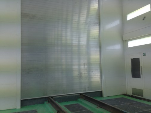 Электровозосборочный завод. Окрасочно-сушильная камера для ж/д.