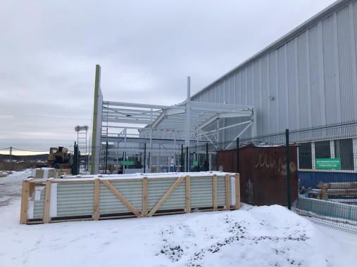 Уличная покрасочно-сушильная камера SPK-T 12.6.4 для деталей самолета, г. Екатеринбург Уличная покрасочно-сушильная камера SPK-T 12.6.4 для деталей самолета, г. Екатеринбург