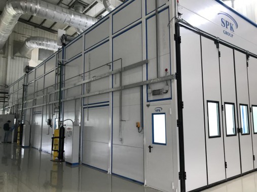 Камера покрасочно-сушильная для деталей самолетов SPK-22.6.5 Камера покрасочно-сушильная для деталей самолетов SPK-22.6.5