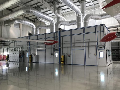 Камера покрасочно-сушильная для деталей самолетов SPK-22.6.5 Камера покрасочно-сушильная для деталей самолетов SPK-22.6.5